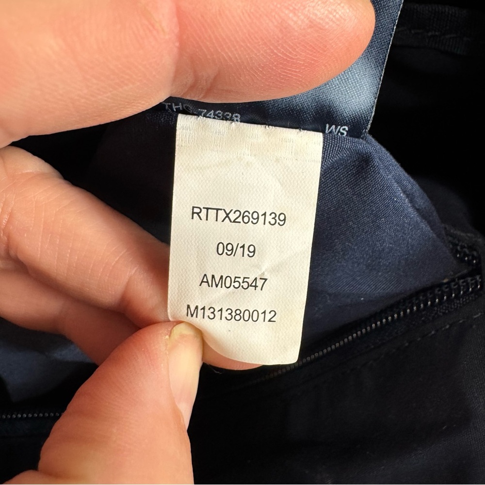 Tommy Hilfiger Navy and Neon Green Backpack - Picture 10 of 12